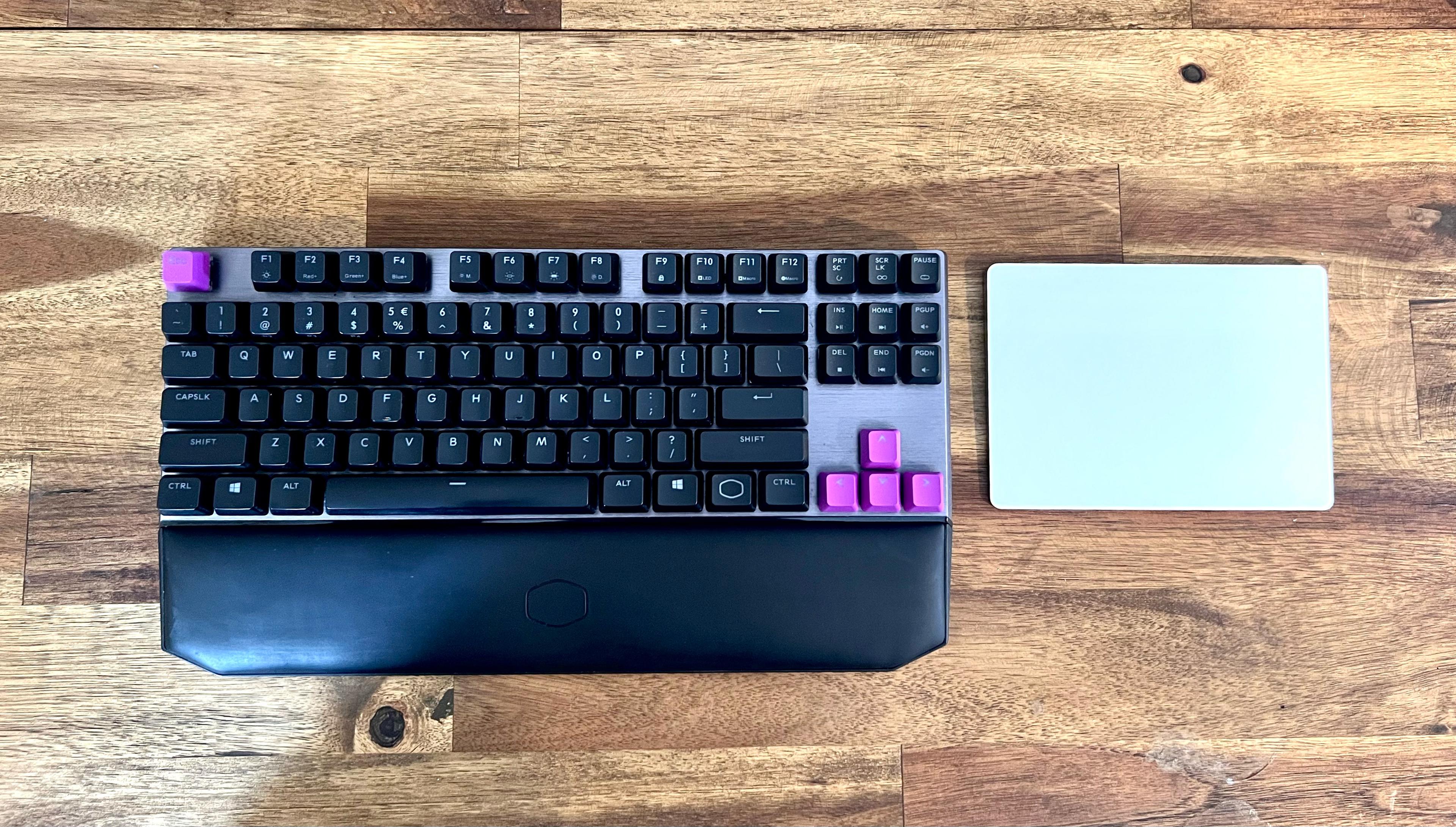 Photos of my keyboard and touchpad